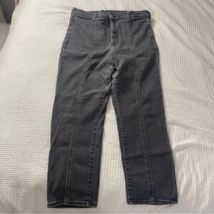 Express Black High-Waisted Jeans
